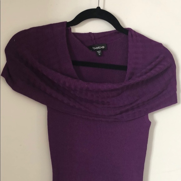 BEBE Off the shoulder sweater dress - Picture 2 of 5